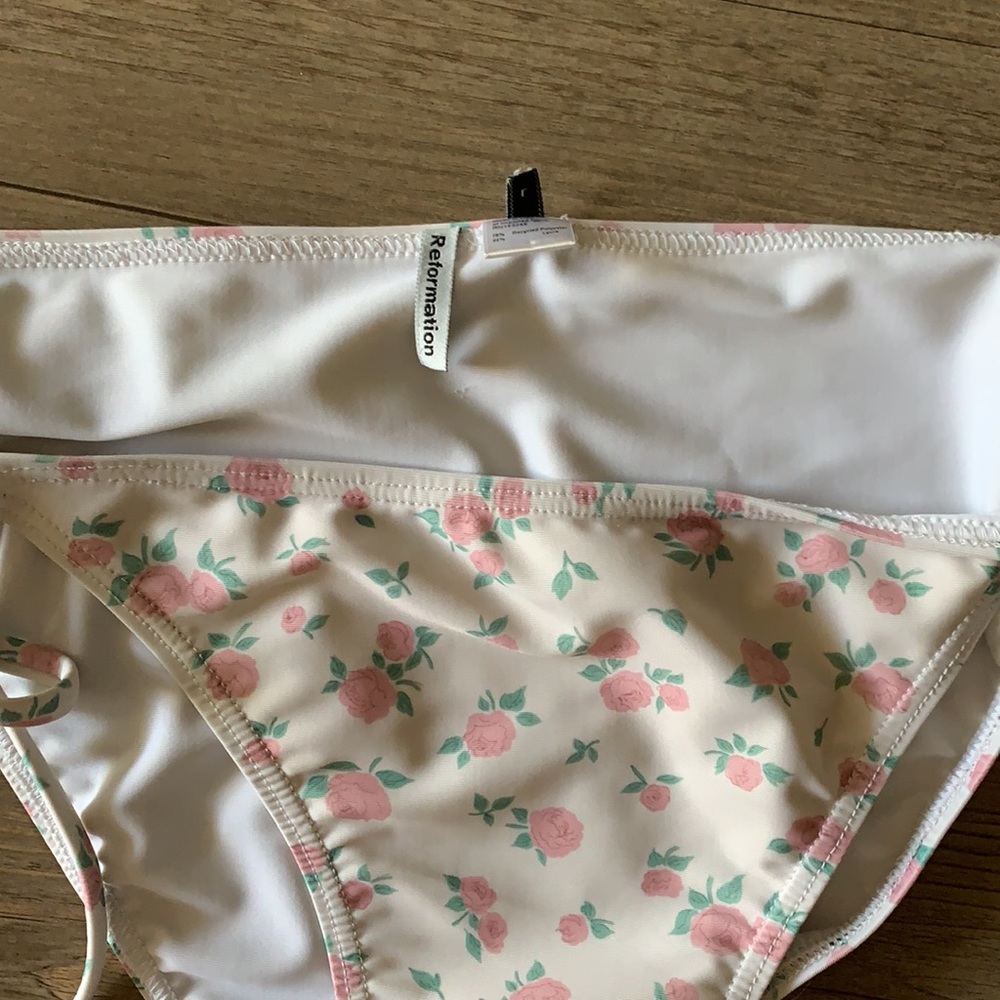 Reformation String Bikini Bottom Large - image 2